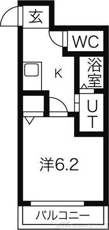 フェリスタ正雀の物件間取画像